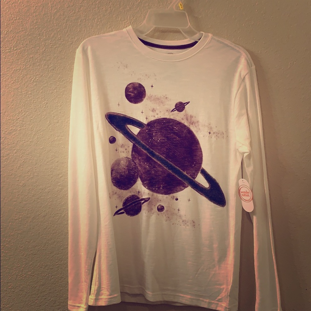 Wonder Nation Long Sleeve Graphic Tee
